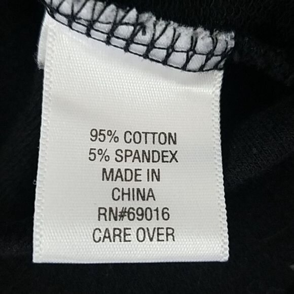 Laura Ashley Black Sweatshirt Zip Up Bling JACKET Women's WOMAN'S Size Medium - Picture 10 of 13